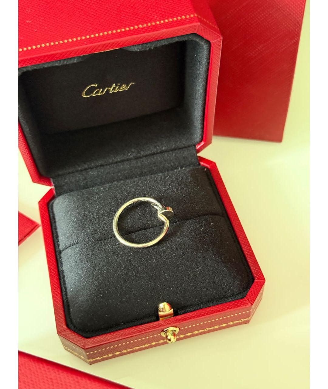 CARTIER Серебряное кольцо из белого золота, фото 4