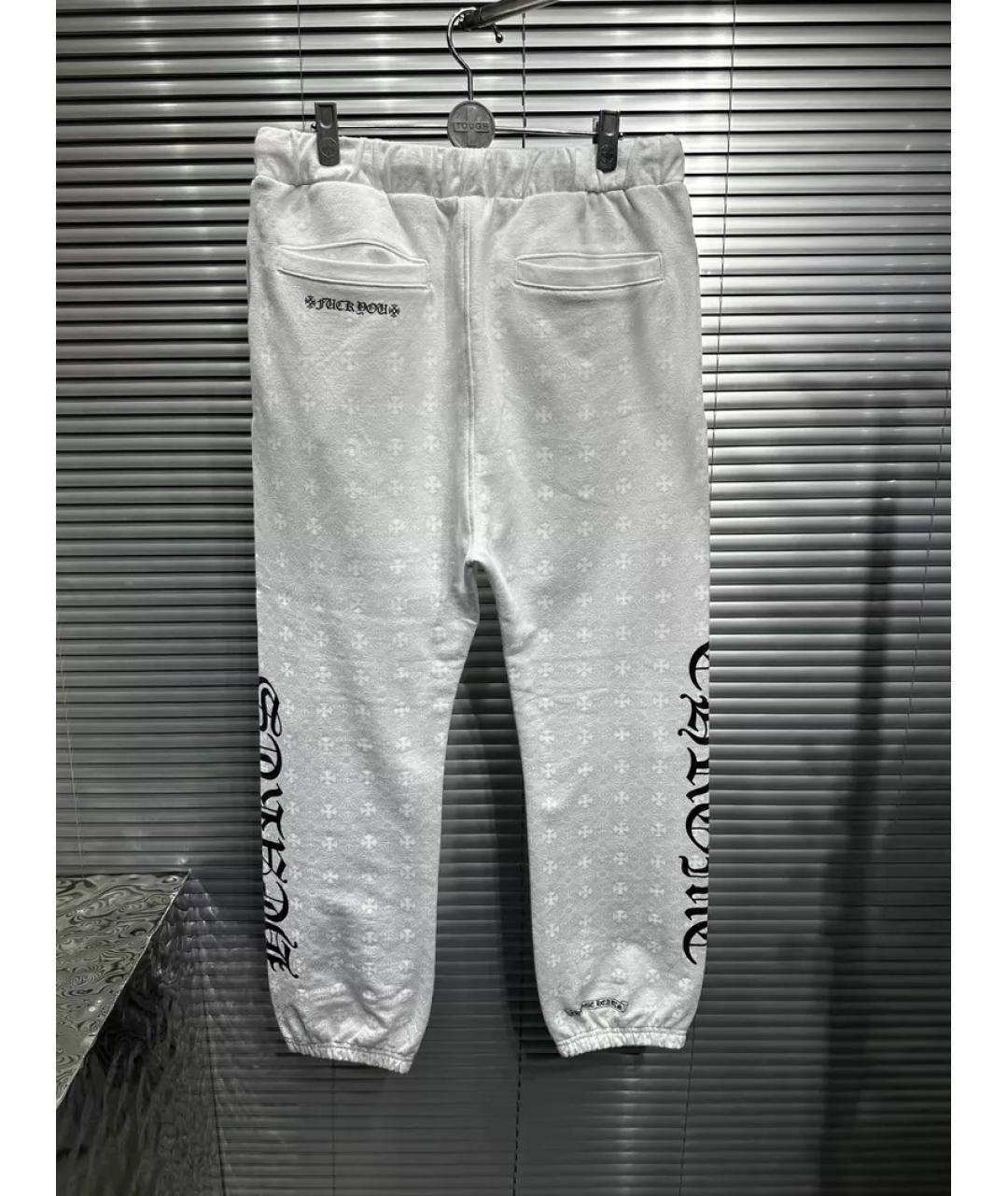 CHROME HEARTS Серые повседневные брюки, фото 2