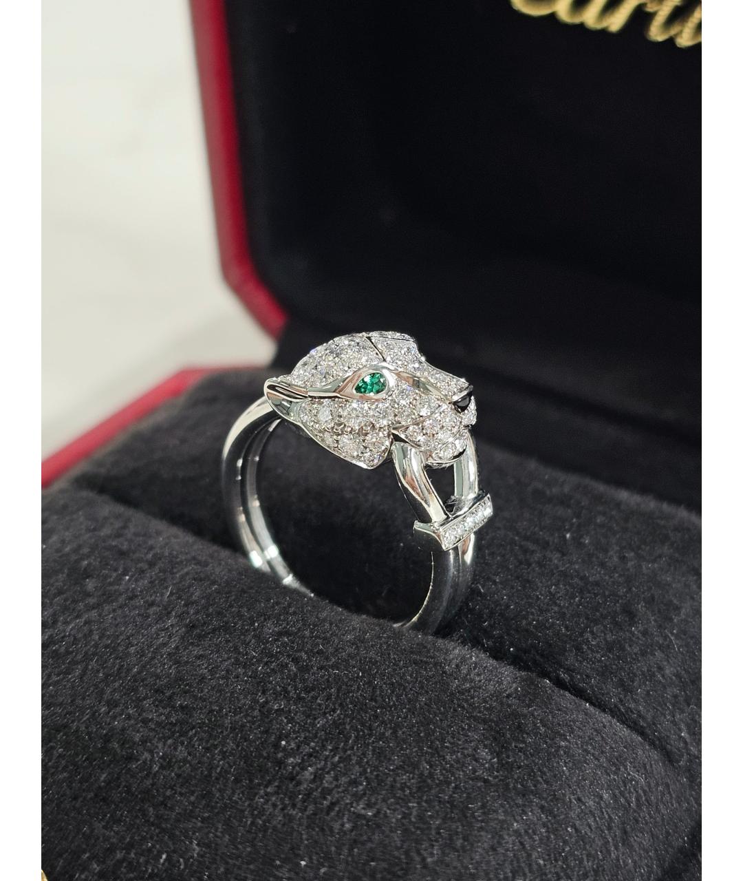 CARTIER Серебряное кольцо из белого золота, фото 4