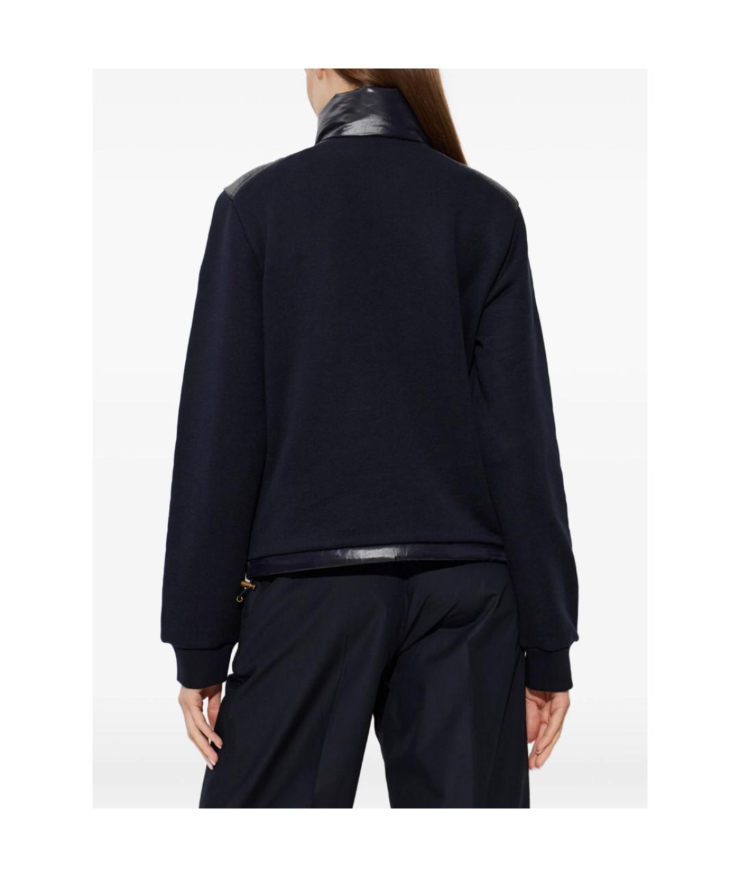 MONCLER Синяя хлопковая куртка, фото 4