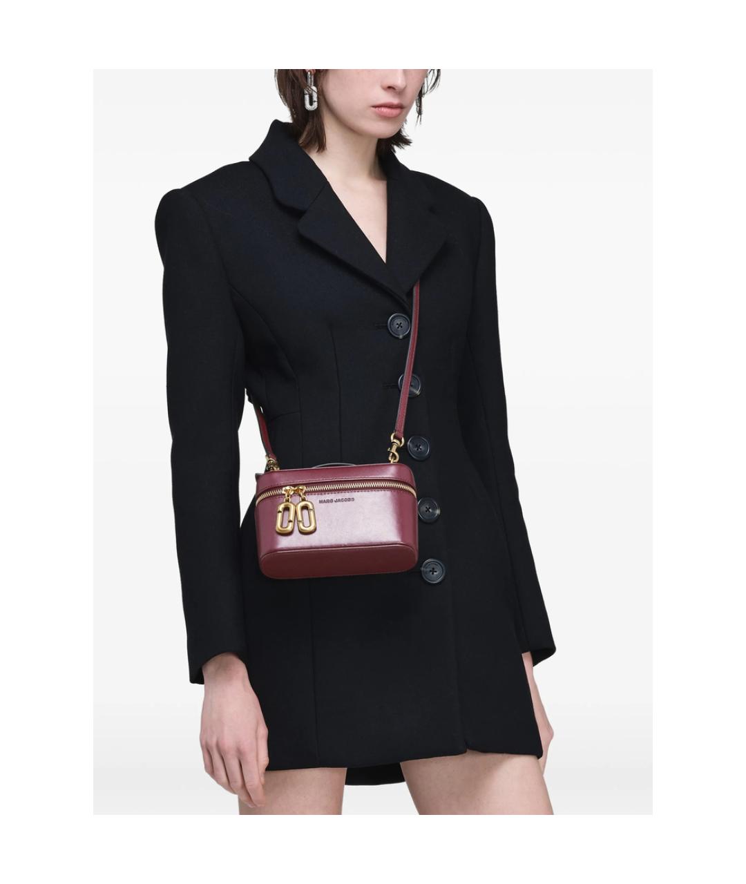 MARC JACOBS Красная кожаная сумка через плечо, фото 4