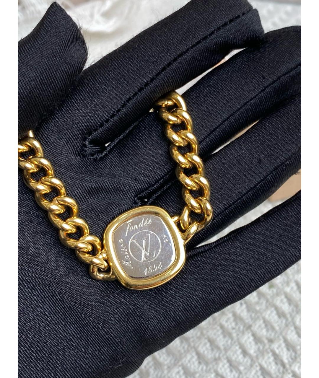 LOUIS VUITTON Золотой браслет, фото 3