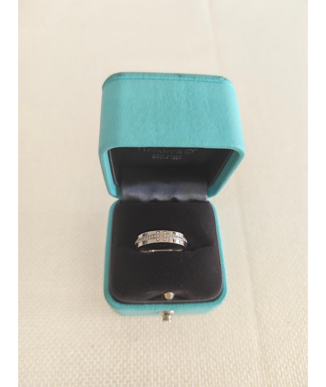 TIFFANY&CO Серебряное кольцо из белого золота, фото 2