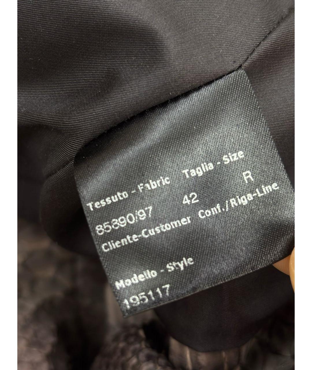 BRIONI Коричневая куртка из экзотической кожи, фото 4