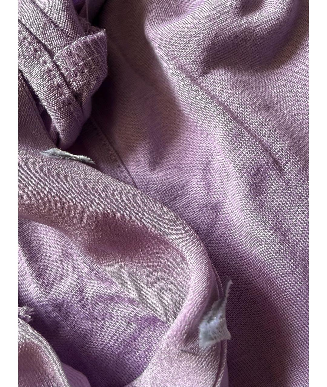 'S MAX MARA Фиолетовая майка, фото 3