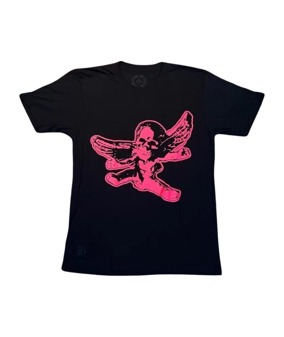 CHROME HEARTS Черная хлопковая футболка, фото 1