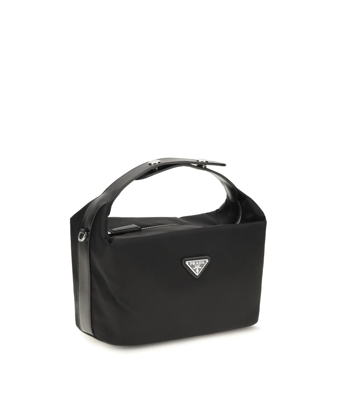 PRADA Черная синтетическая сумка через плечо, фото 2