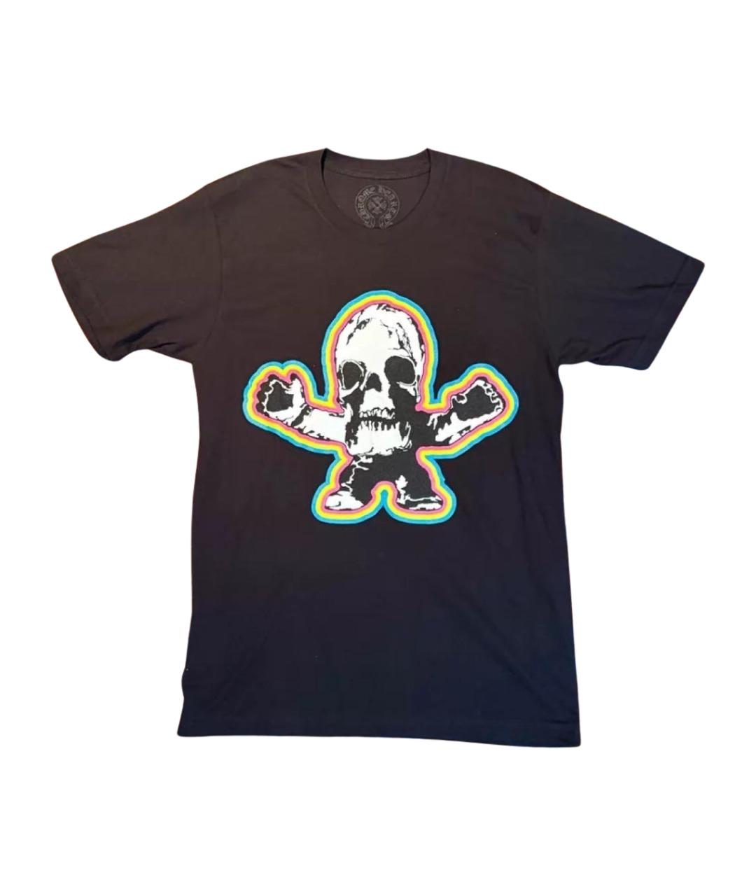 CHROME HEARTS Черная хлопковая футболка, фото 1