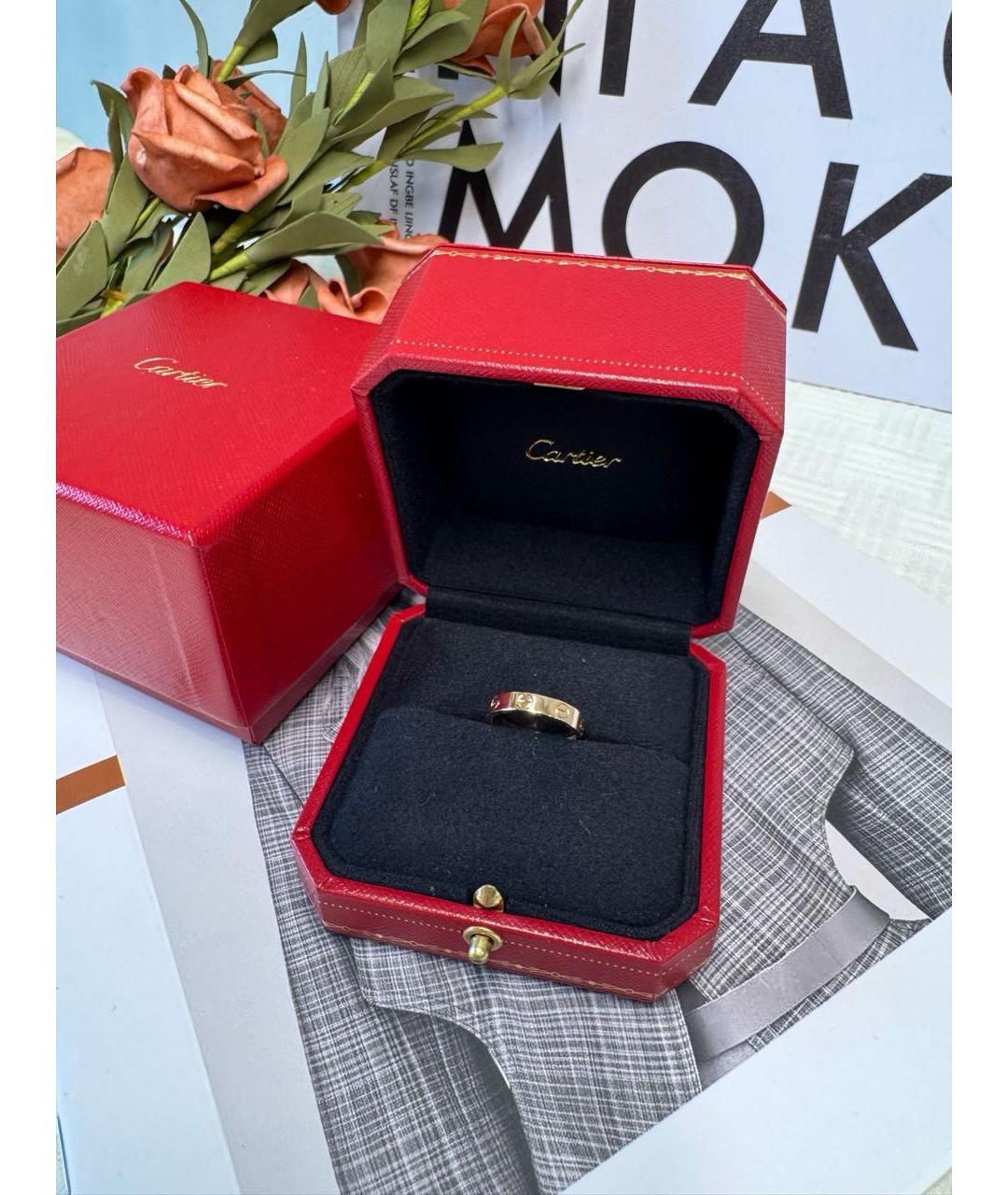 CARTIER Золотое кольцо из розового золота, фото 2