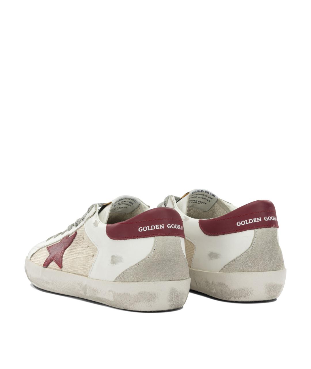 GOLDEN GOOSE Мульти кожаные низкие кроссовки / кеды, фото 4