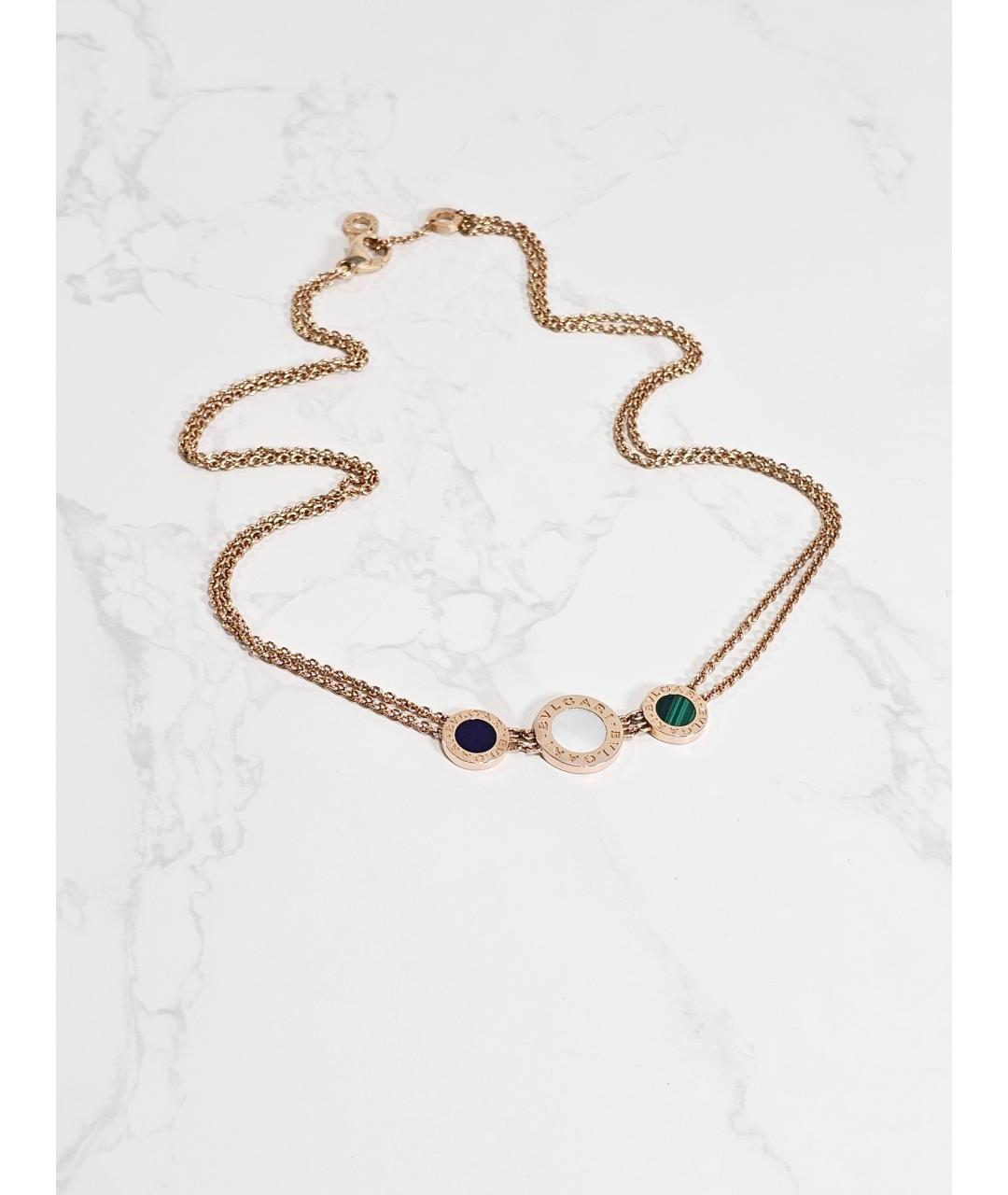 BVLGARI Золотая подвеска из розового золота, фото 3