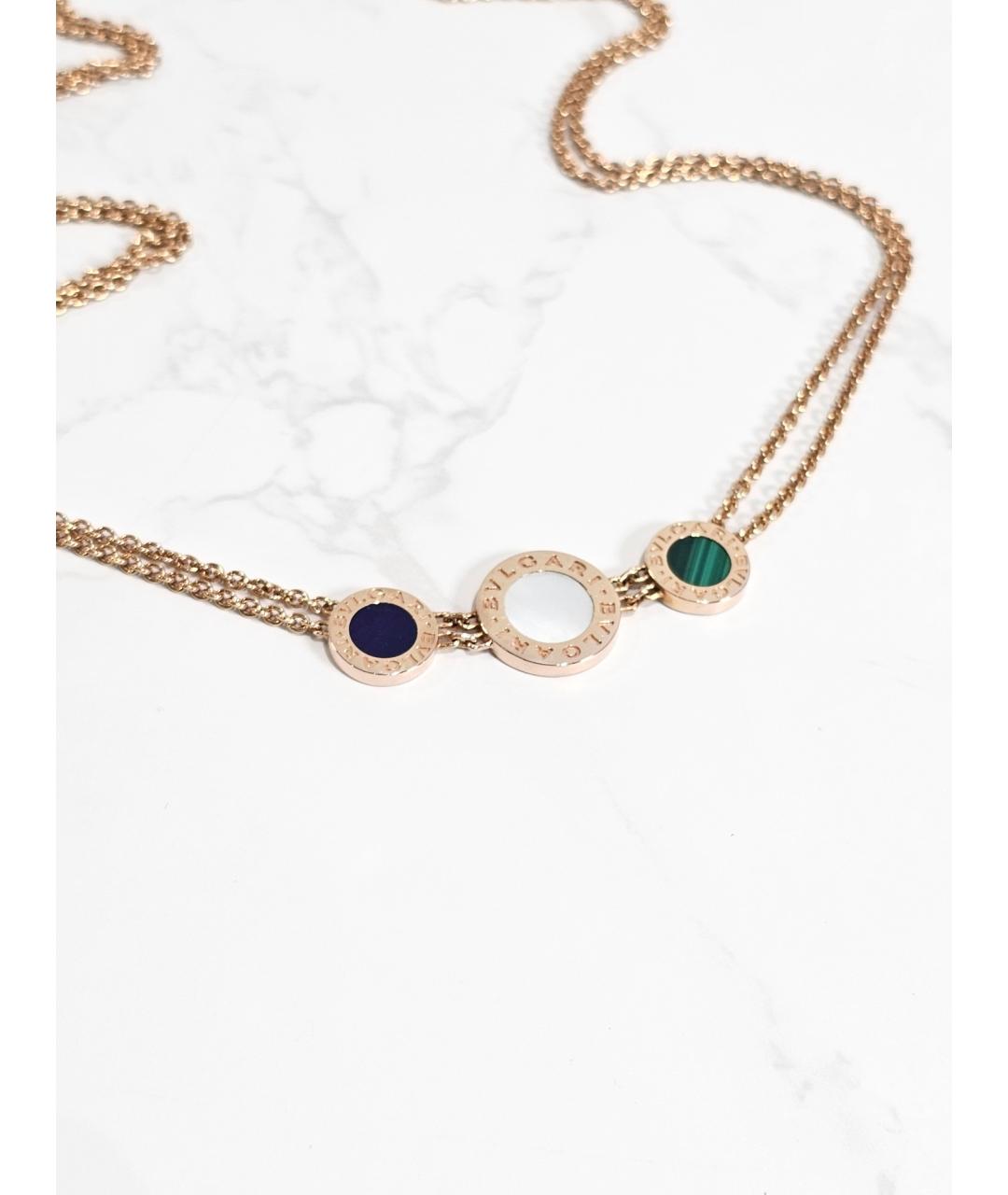 BVLGARI Золотая подвеска из розового золота, фото 2