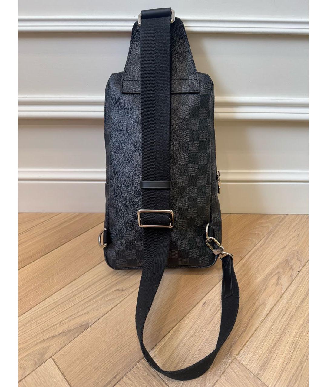 LOUIS VUITTON Черная сумка на плечо, фото 2