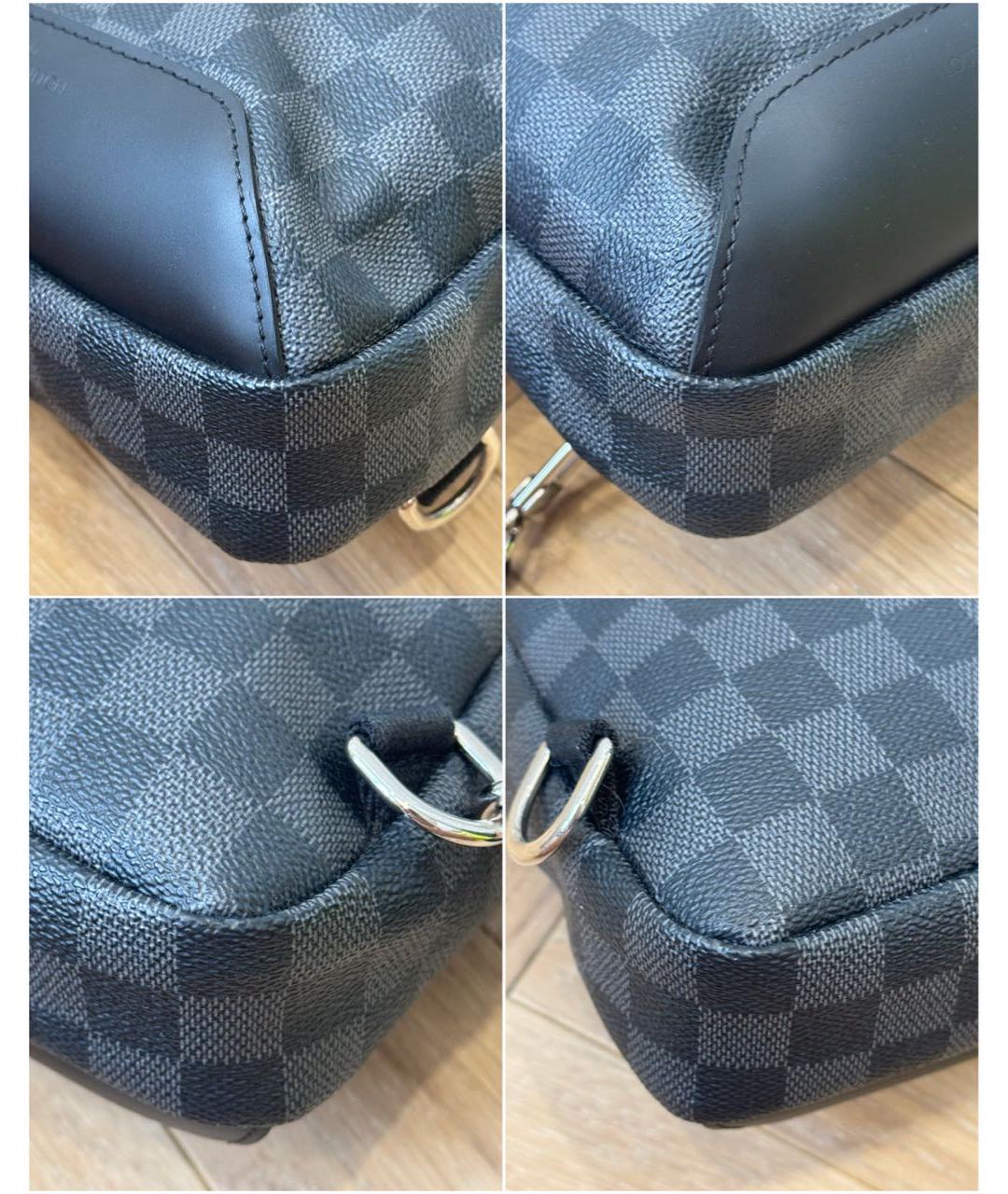 LOUIS VUITTON Черная сумка на плечо, фото 6