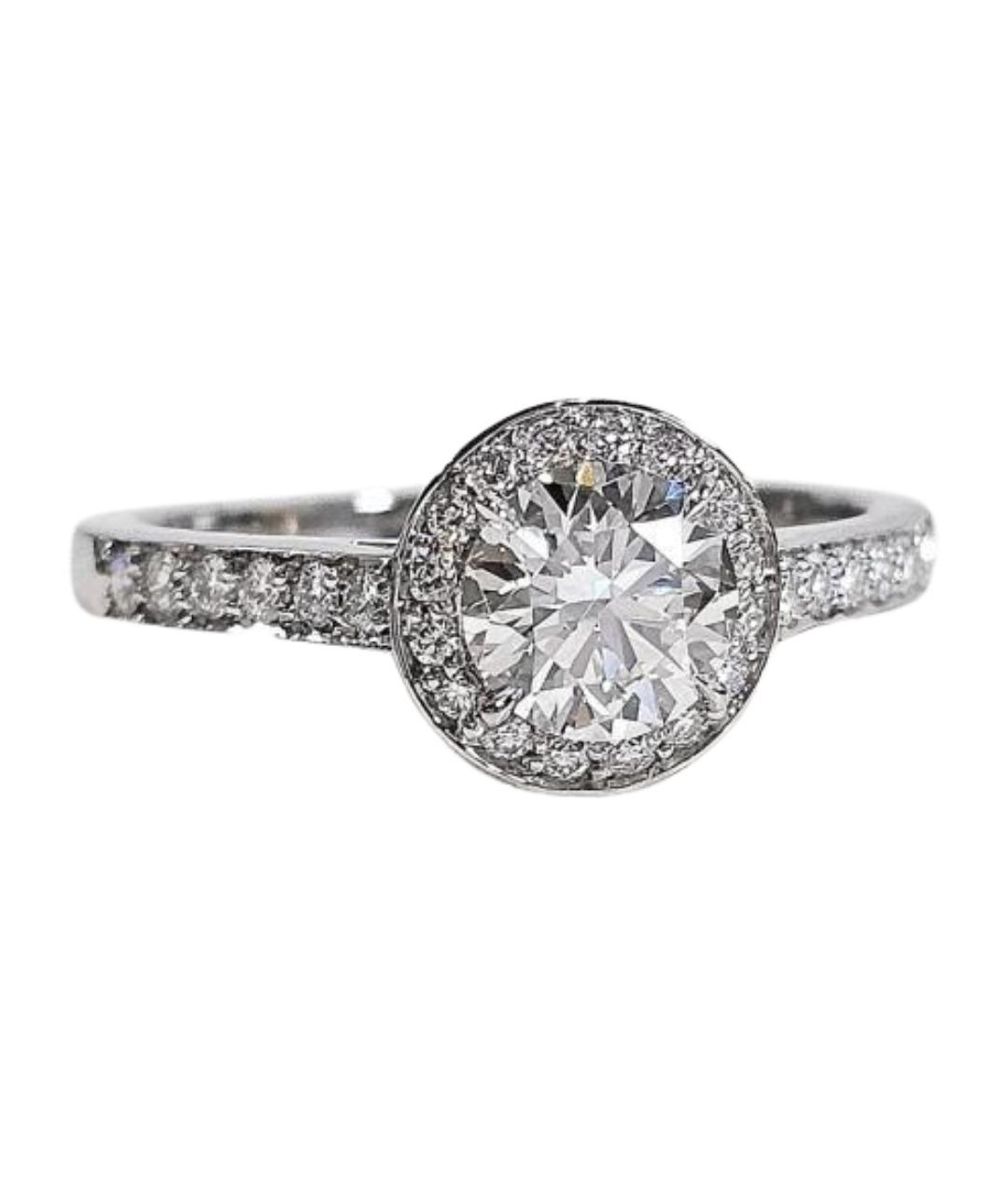 TIFFANY&CO Серебряное платиновое кольцо, фото 1