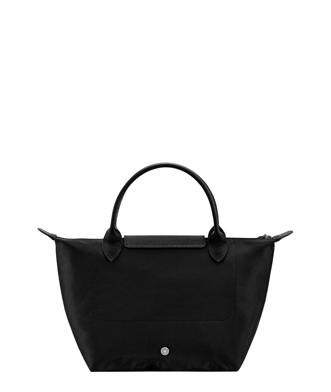 LONGCHAMP Черная синтетическая сумка тоут, фото 2
