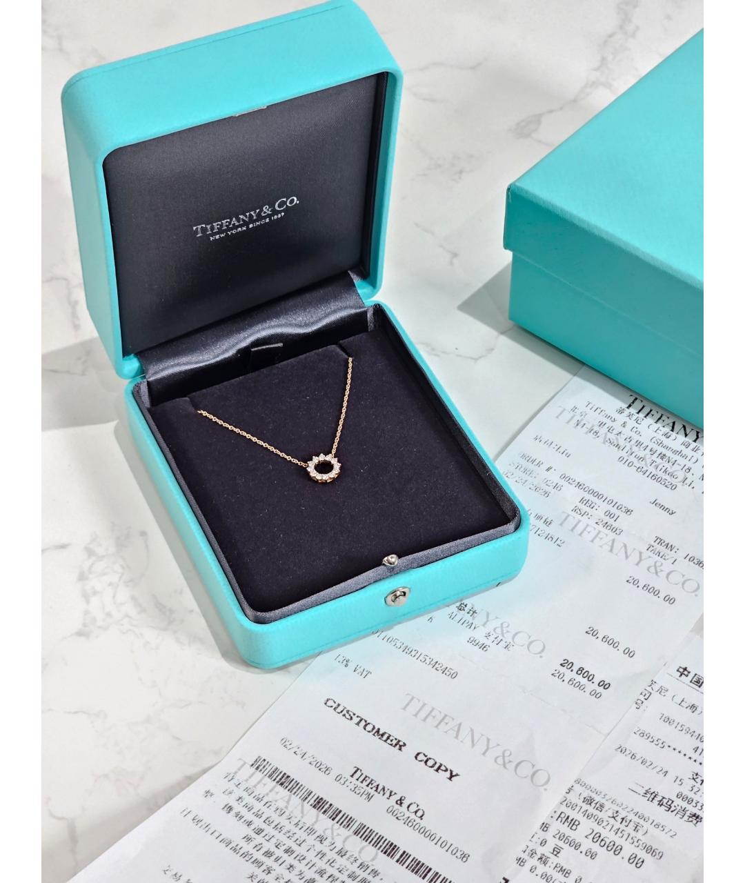TIFFANY&CO Золотое колье из розового золота, фото 2