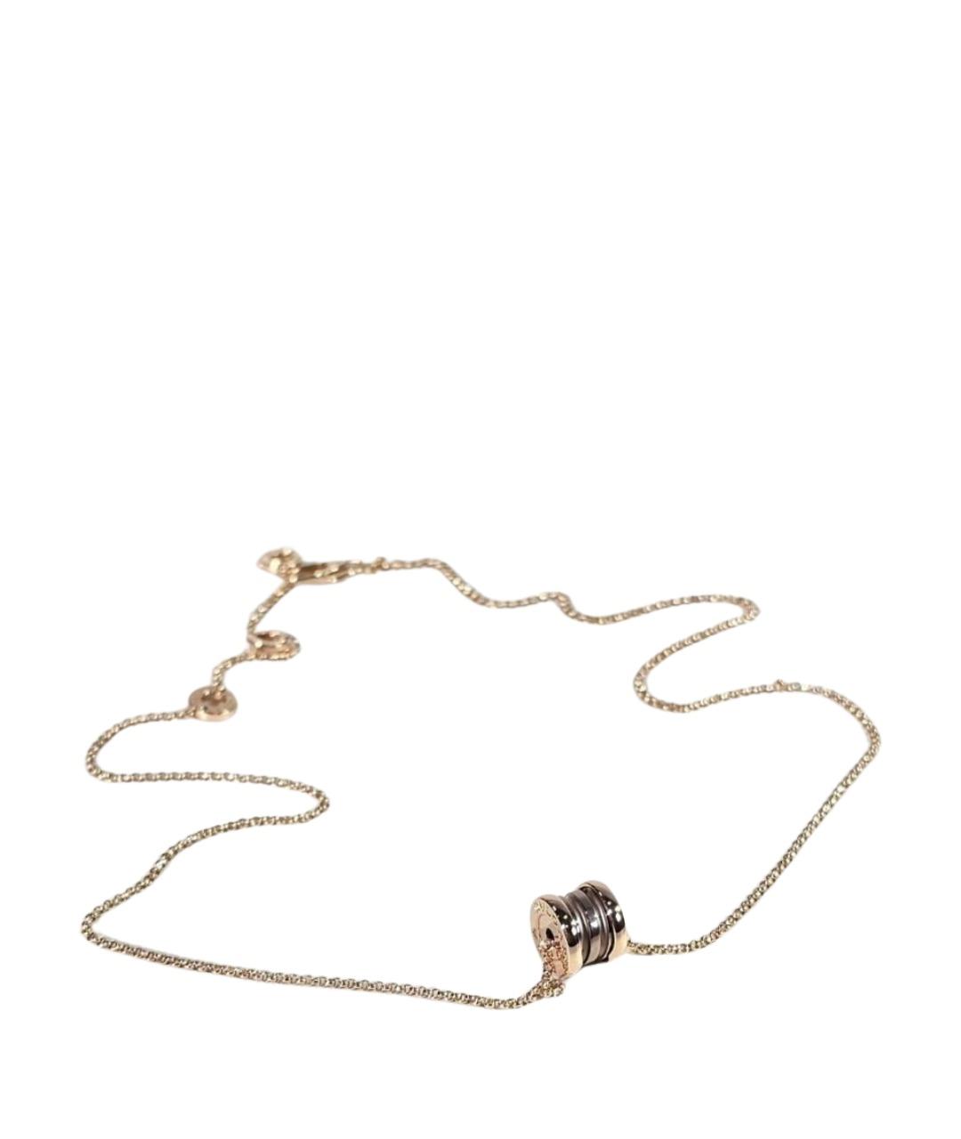 BVLGARI Золотое колье из розового золота, фото 1