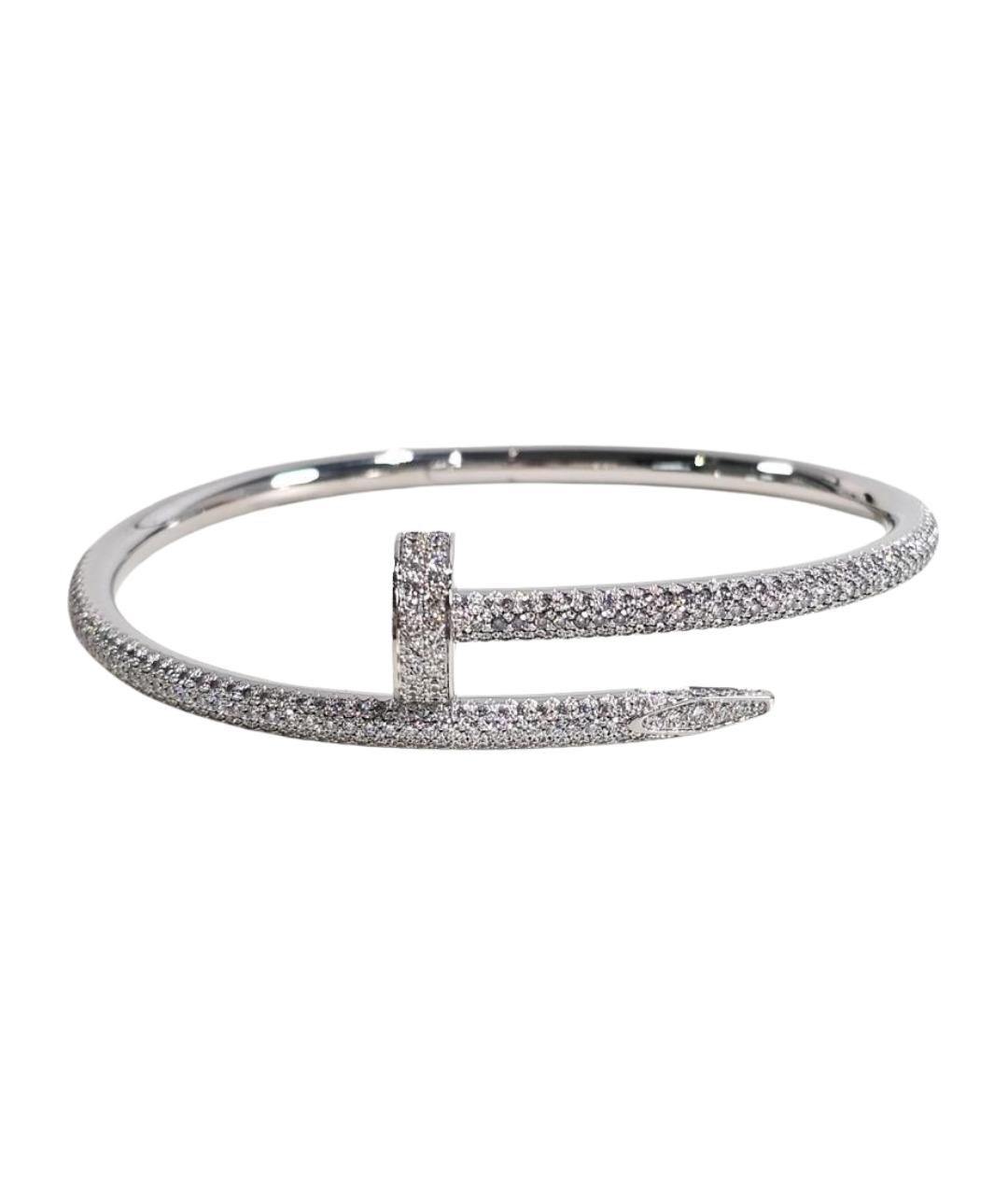 CARTIER Серебряный браслет из белого золота, фото 1