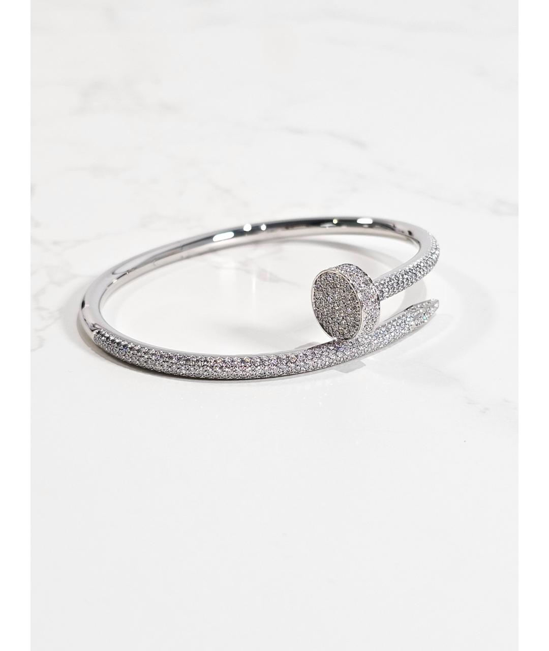CARTIER Серебряный браслет из белого золота, фото 3