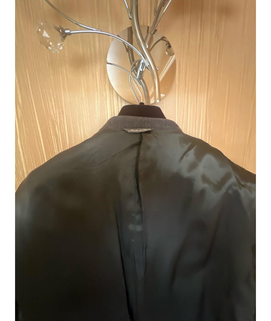 ALEXANDER MCQUEEN Серый классический костюм, фото 2