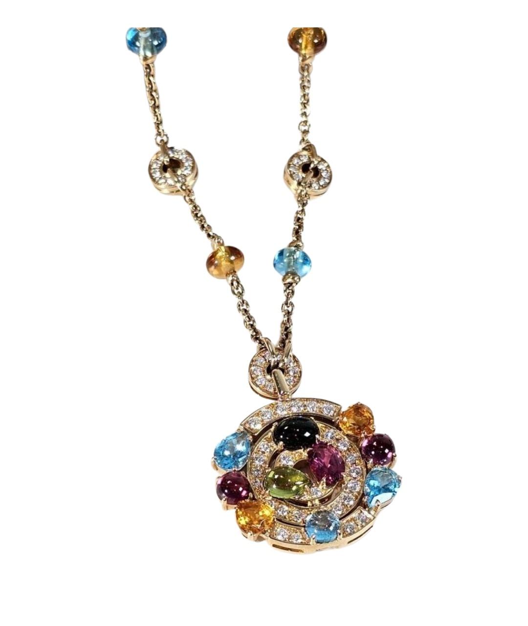 BVLGARI Золотое колье из желтого золота, фото 1