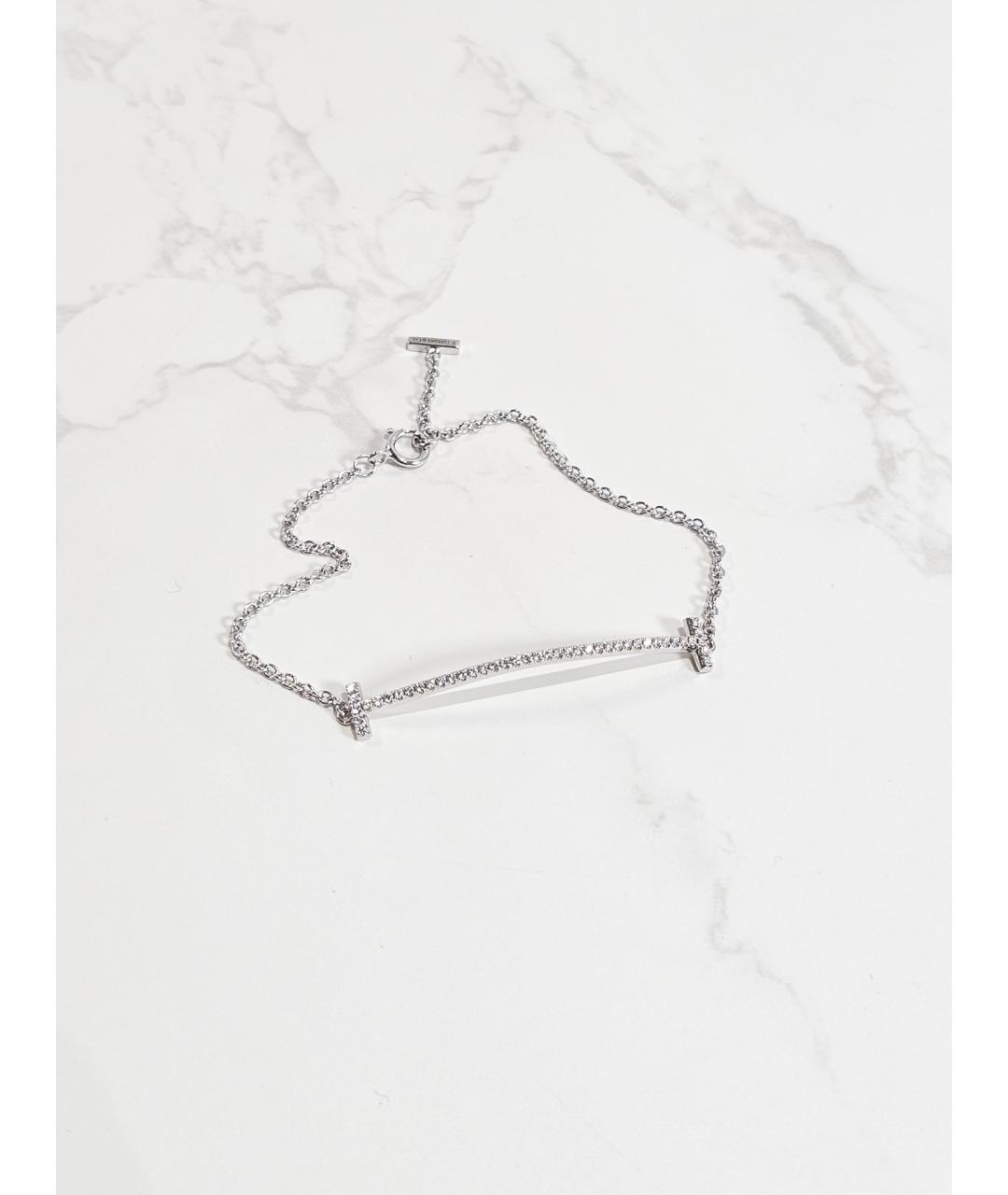 TIFFANY&CO Серебряный браслет из белого золота, фото 4
