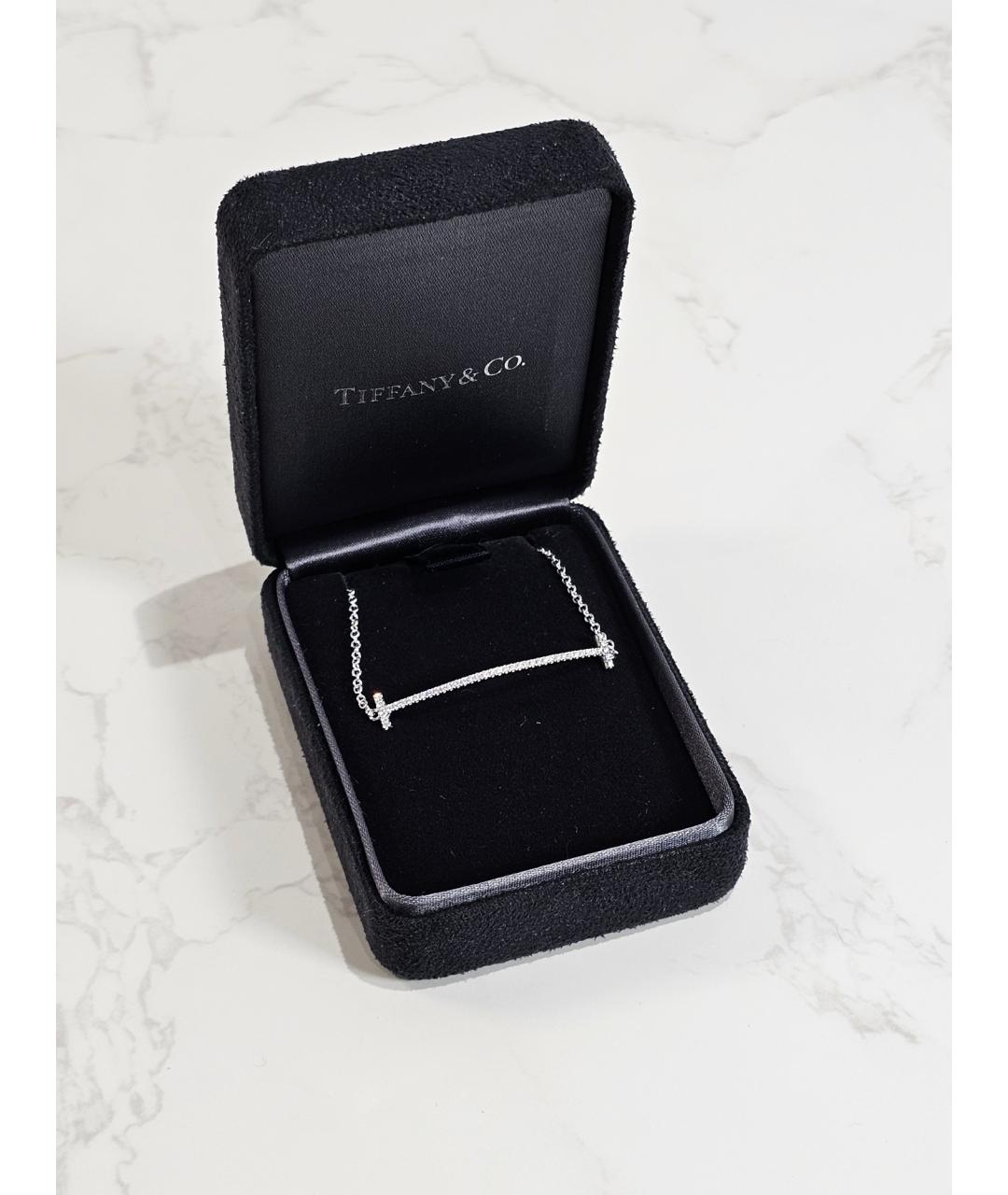 TIFFANY&CO Серебряный браслет из белого золота, фото 2