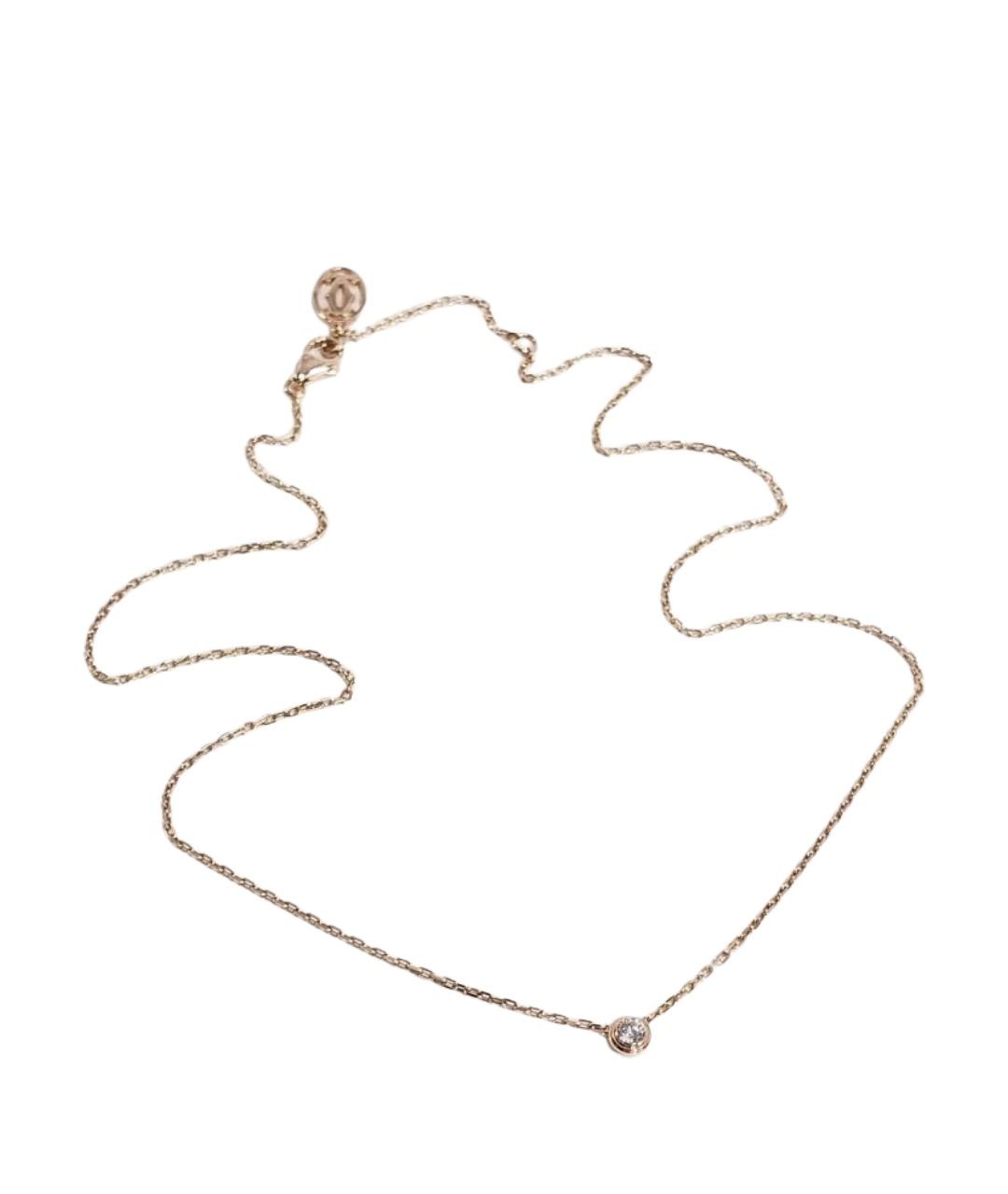 CARTIER Золотое колье из розового золота, фото 1