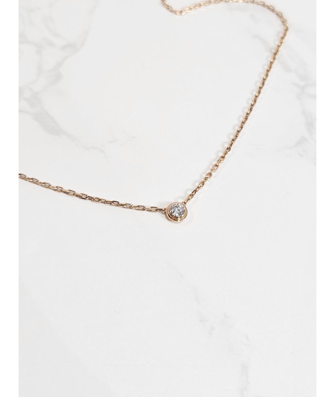 CARTIER Золотое колье из розового золота, фото 2