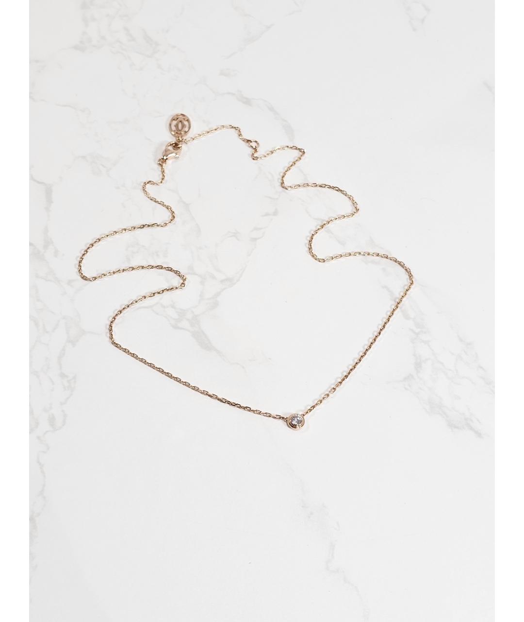CARTIER Золотое колье из розового золота, фото 4