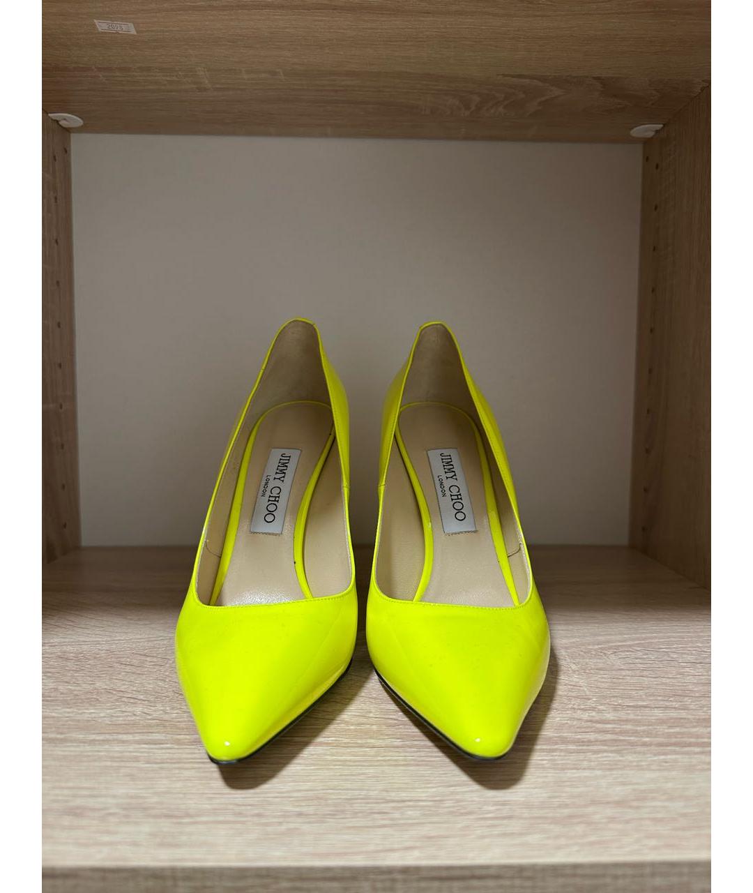 JIMMY CHOO Туфли из лакированной кожи, фото 2