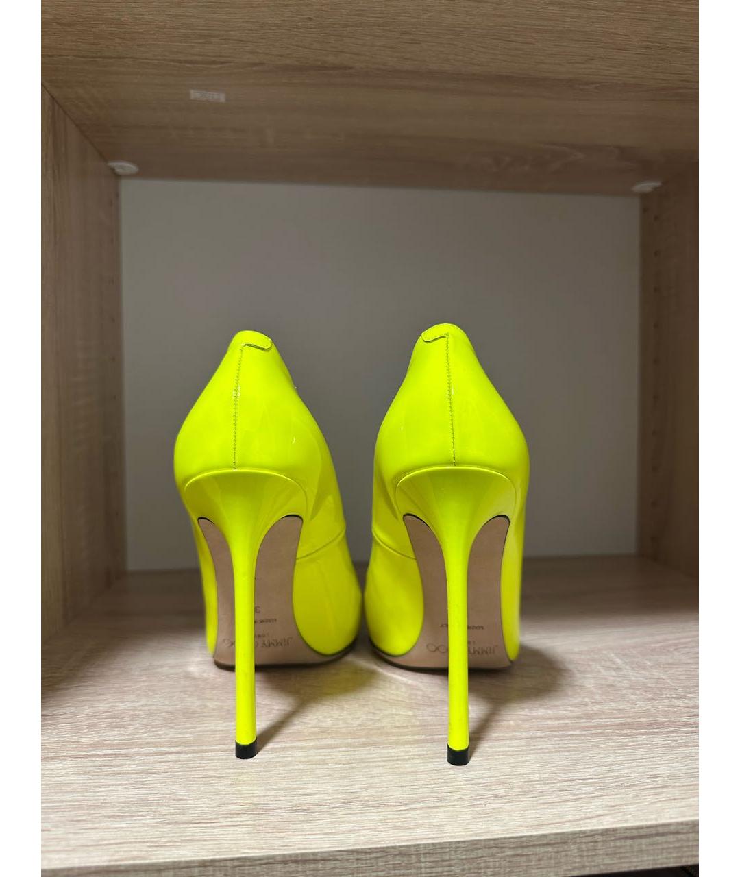 JIMMY CHOO Туфли из лакированной кожи, фото 4