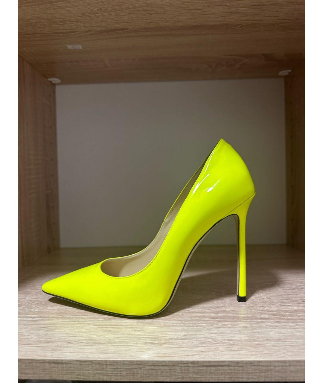 JIMMY CHOO Туфли из лакированной кожи, фото 7