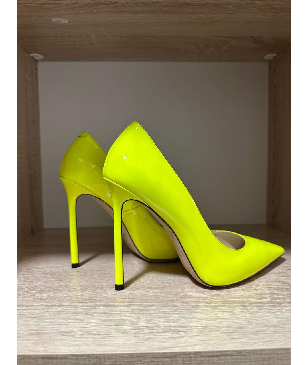 JIMMY CHOO Туфли из лакированной кожи, фото 5