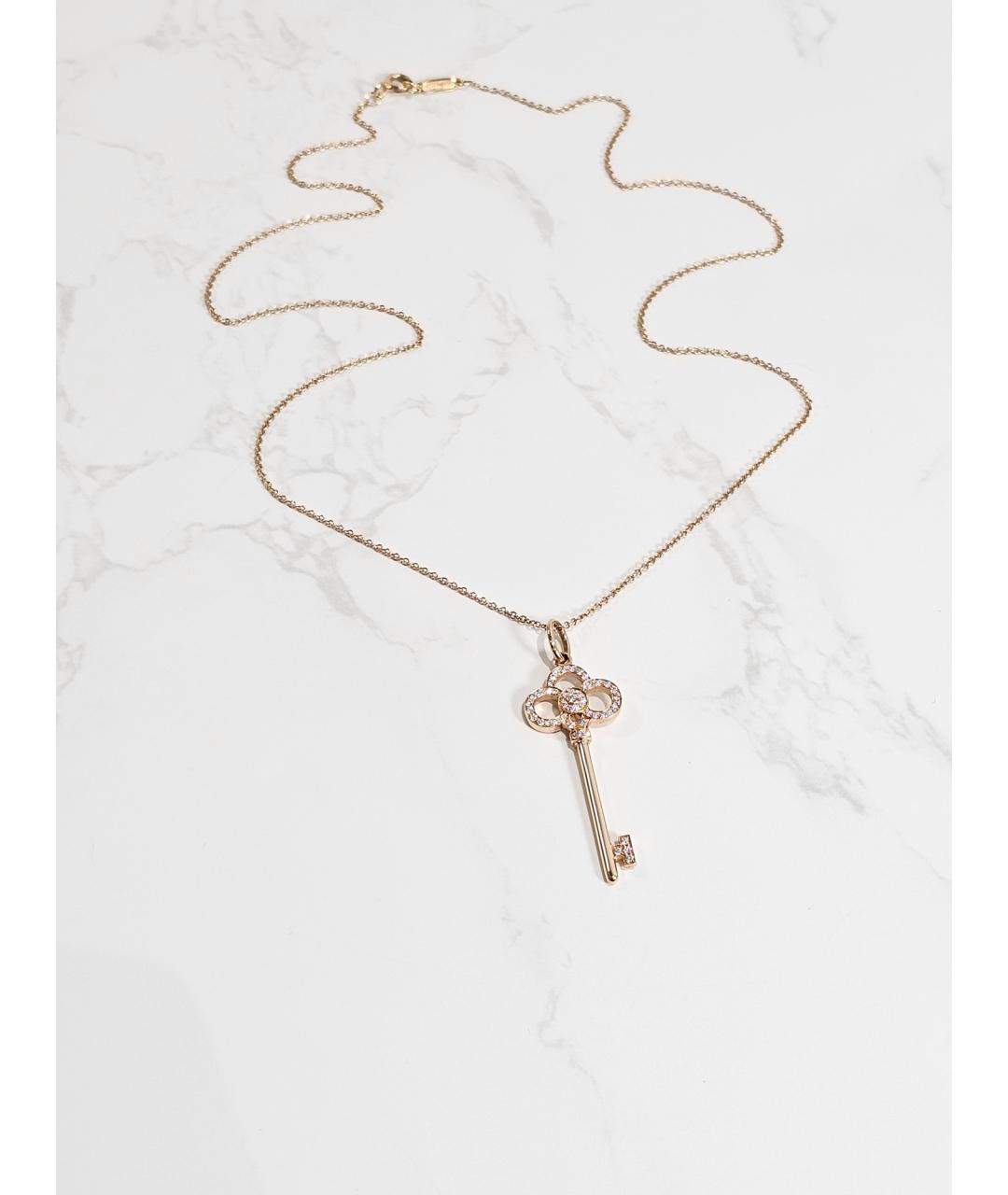 TIFFANY&CO Золотое колье из розового золота, фото 4