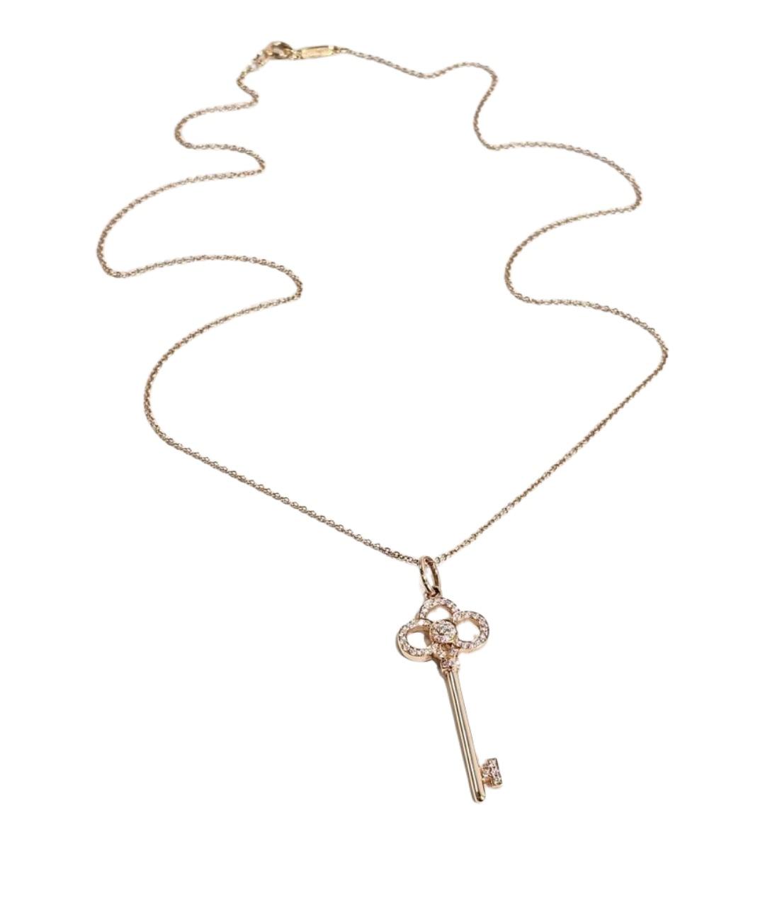 TIFFANY&CO Золотое колье из розового золота, фото 1