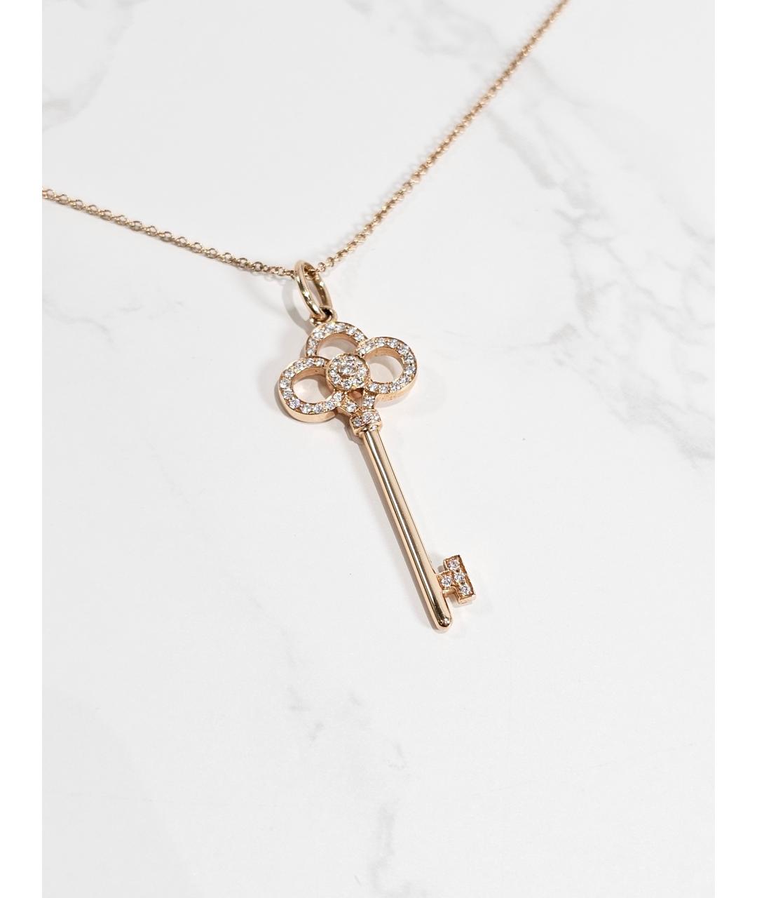 TIFFANY&CO Золотое колье из розового золота, фото 2