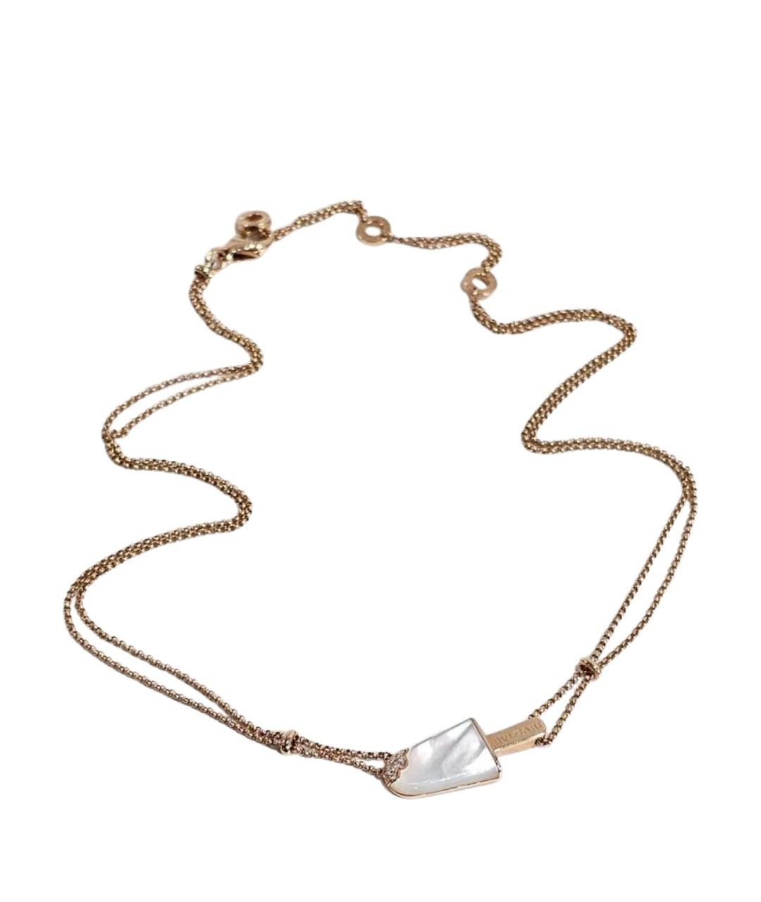 BVLGARI Золотое колье из розового золота, фото 1