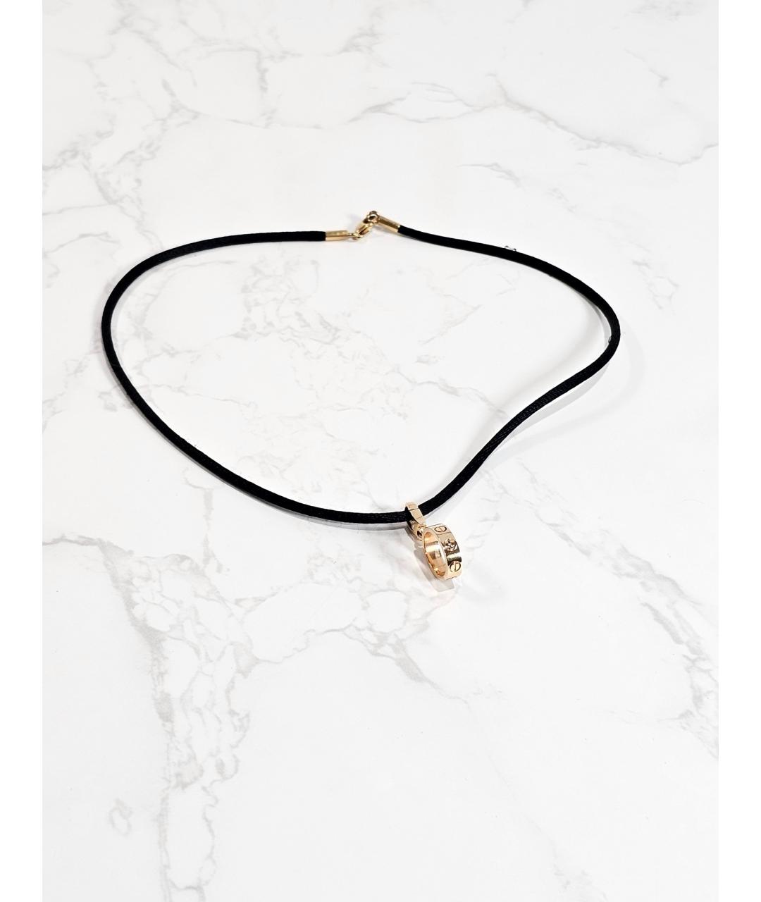 CARTIER Золотое колье из розового золота, фото 3
