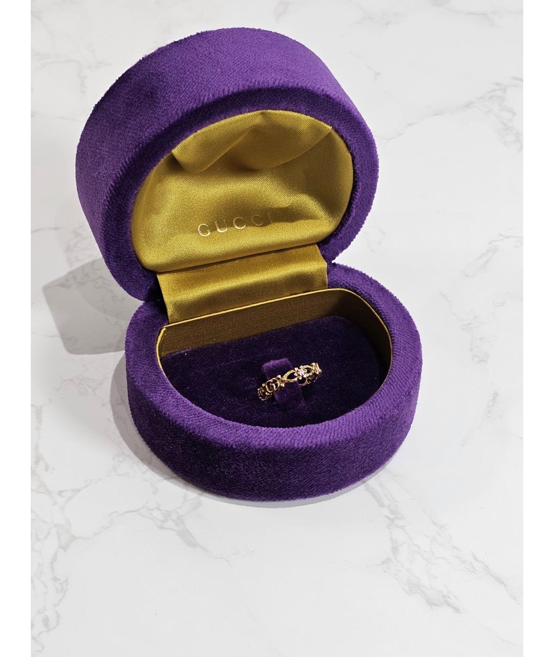 GUCCI Золотое кольцо из желтого золота, фото 2