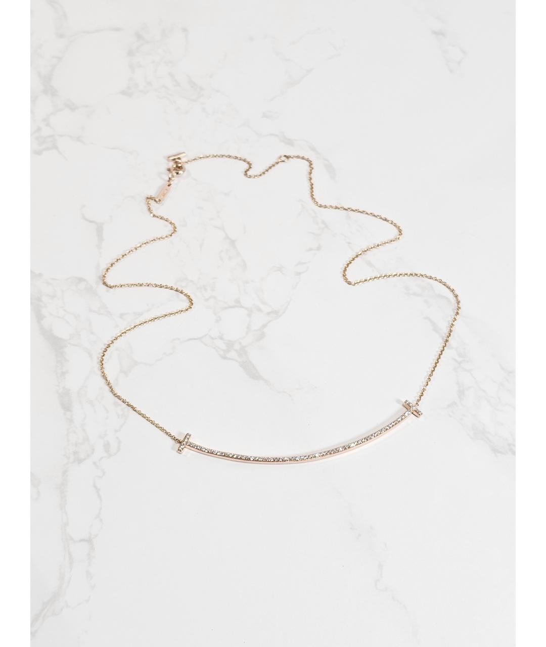 TIFFANY&CO Золотое колье из розового золота, фото 3