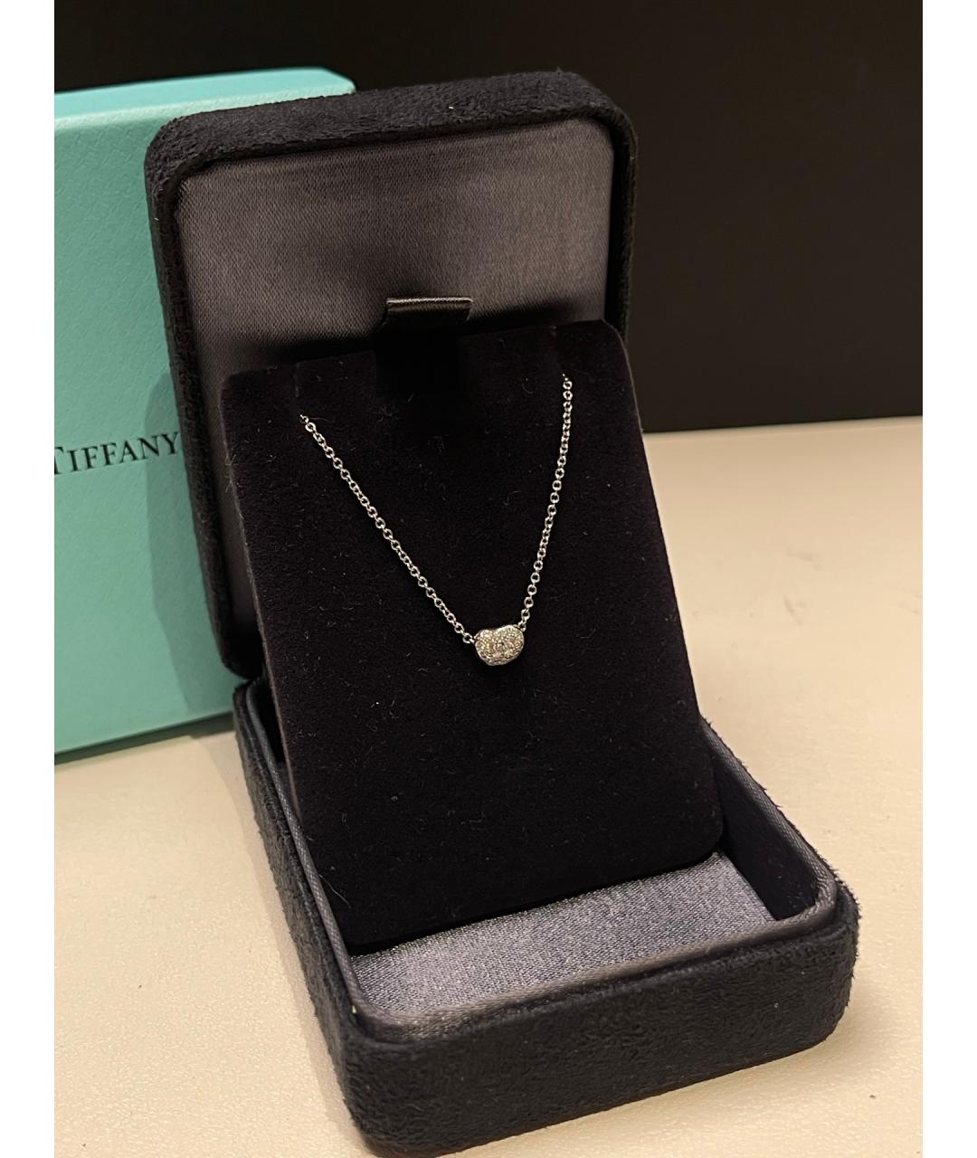 TIFFANY&CO Серебряное платиновое колье, фото 2