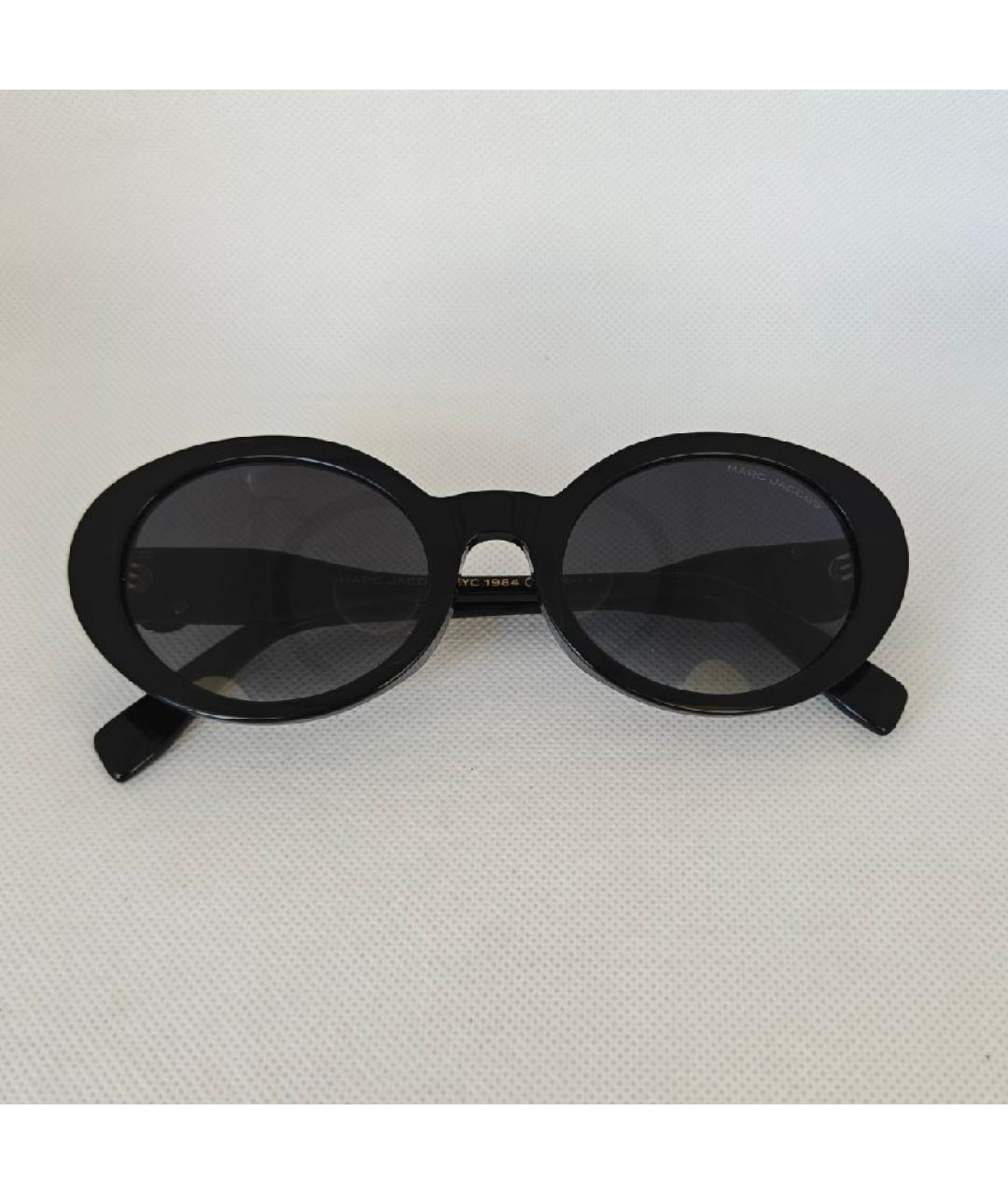 MARC JACOBS Черные пластиковые солнцезащитные очки, фото 3