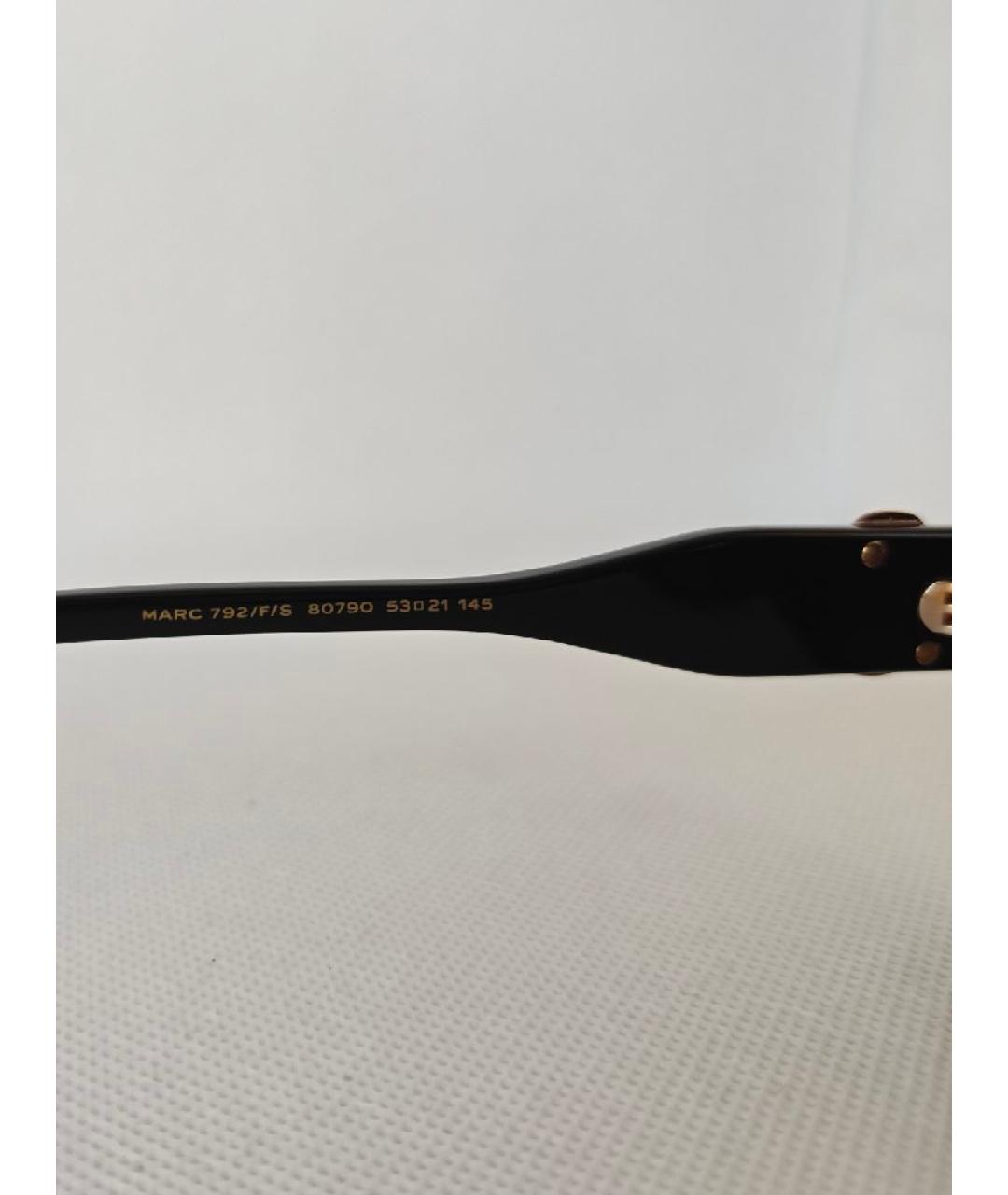 MARC JACOBS Черные пластиковые солнцезащитные очки, фото 6