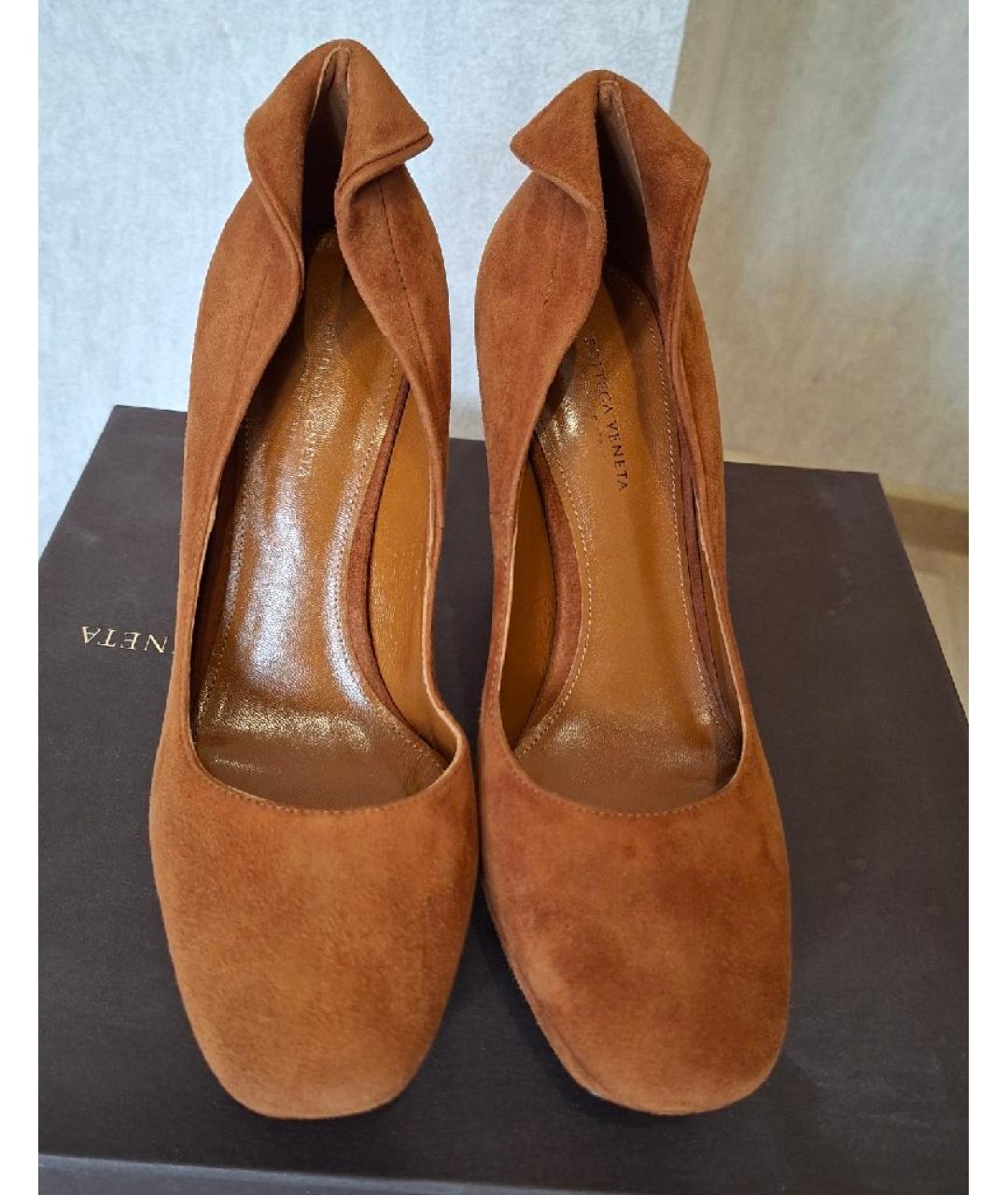 BOTTEGA VENETA Замшевые туфли, фото 3