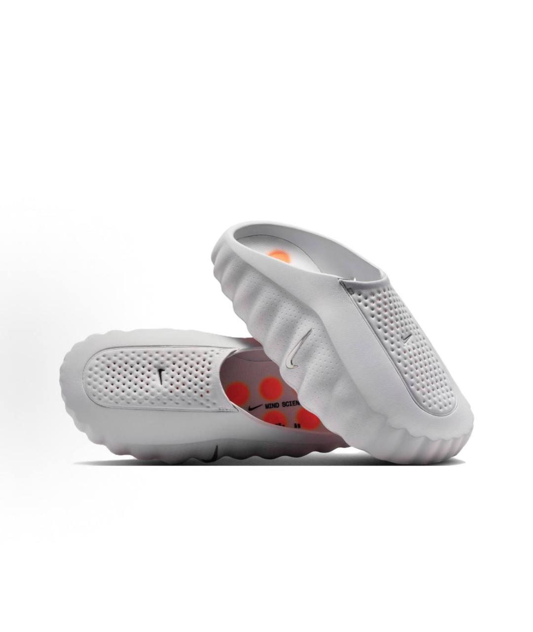 NIKE Серые шлепанцы, фото 4
