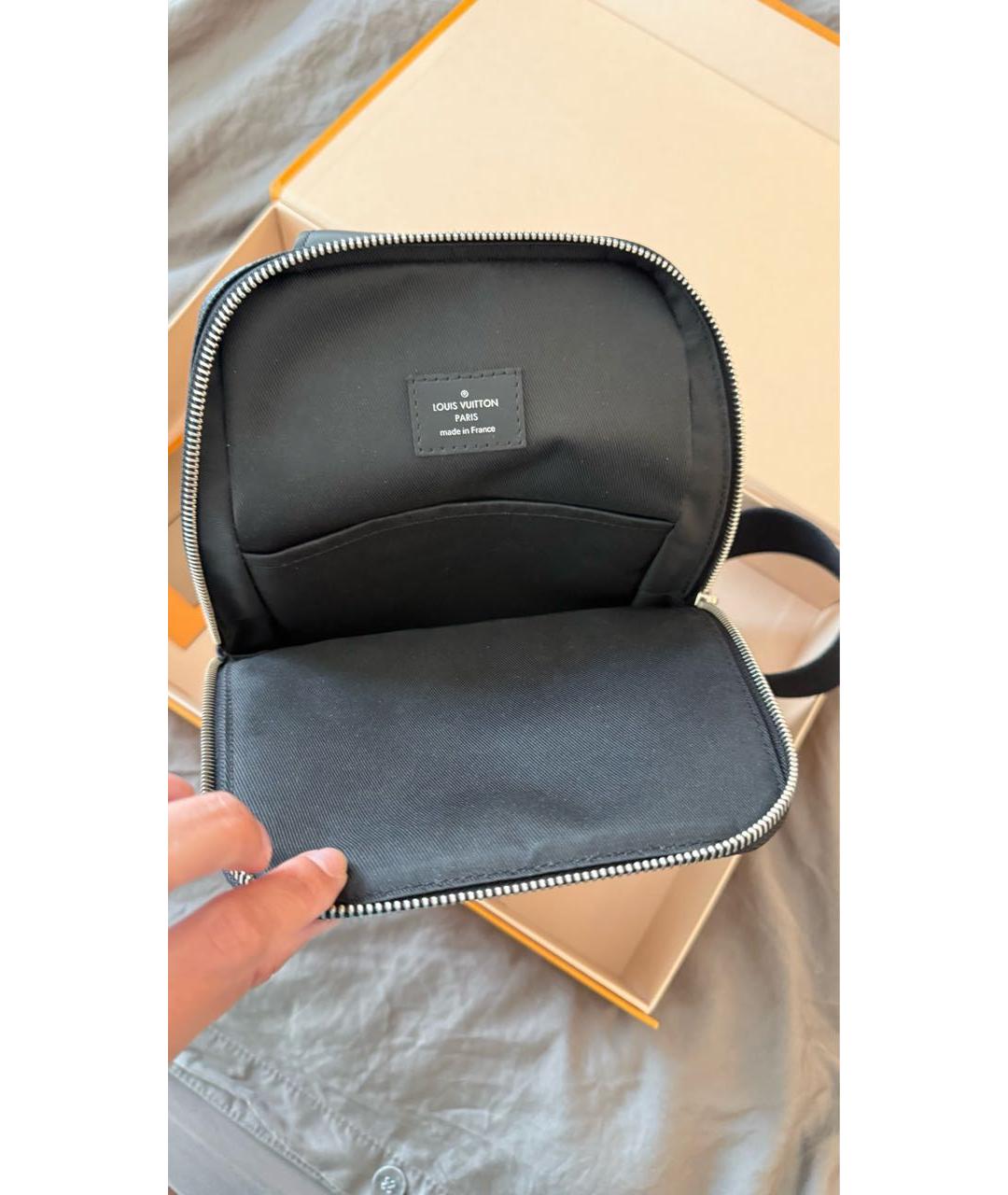 LOUIS VUITTON Черная сумка на плечо, фото 3