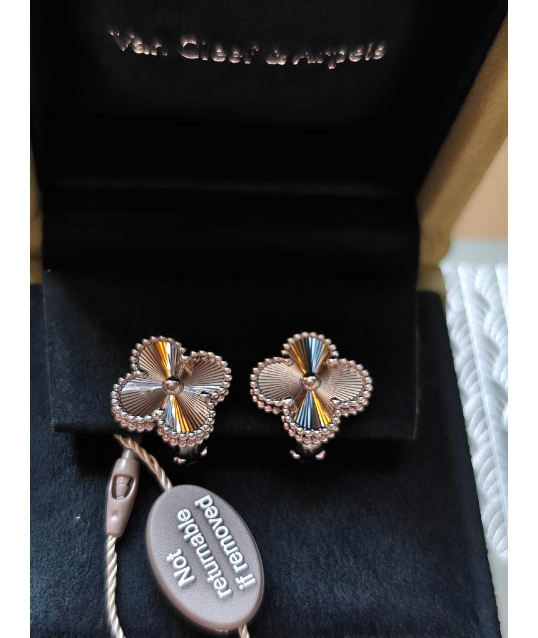 VAN CLEEF & ARPELS Белые серьги из белого золота, фото 3