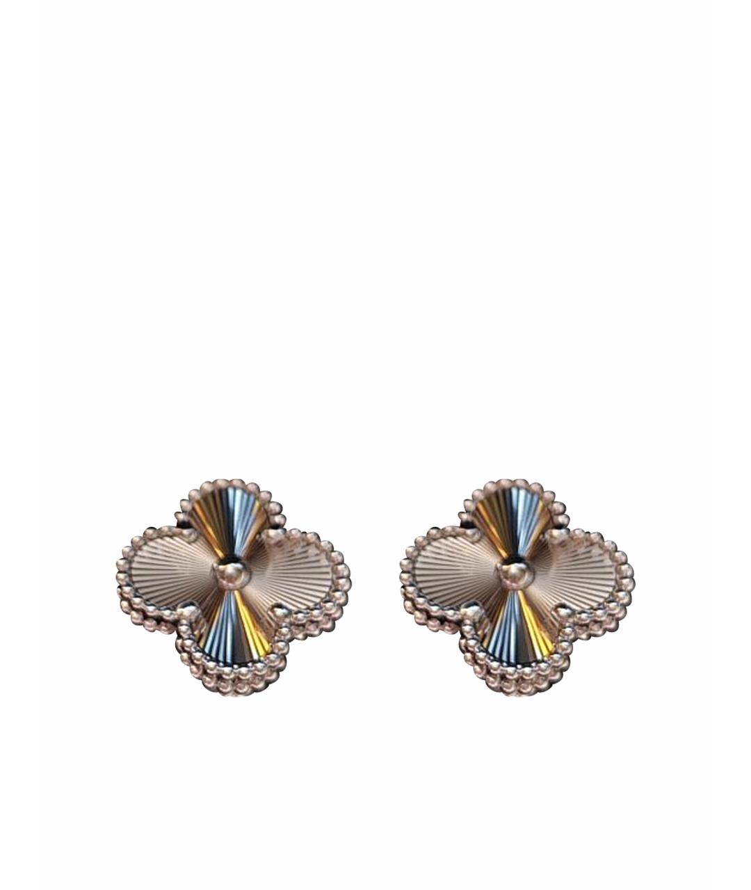 VAN CLEEF & ARPELS Белые серьги из белого золота, фото 1